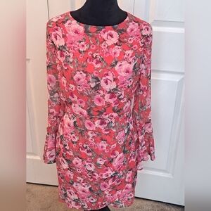 B. Darling Floral Dress With A Back Cut Out